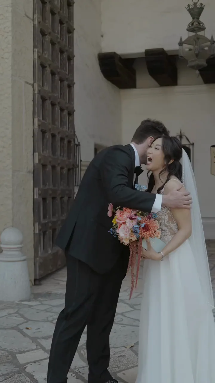 Wes seeing Natalie for the first time